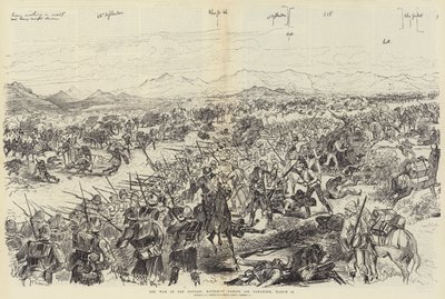 The War in the Sudan, Battle of Tamasi, 13 March by Melton Prior